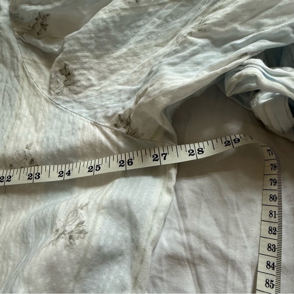 Lillou Dream Collection Richmond Blue&White Floral Mini Dress Size XL - Picture 7 of 8